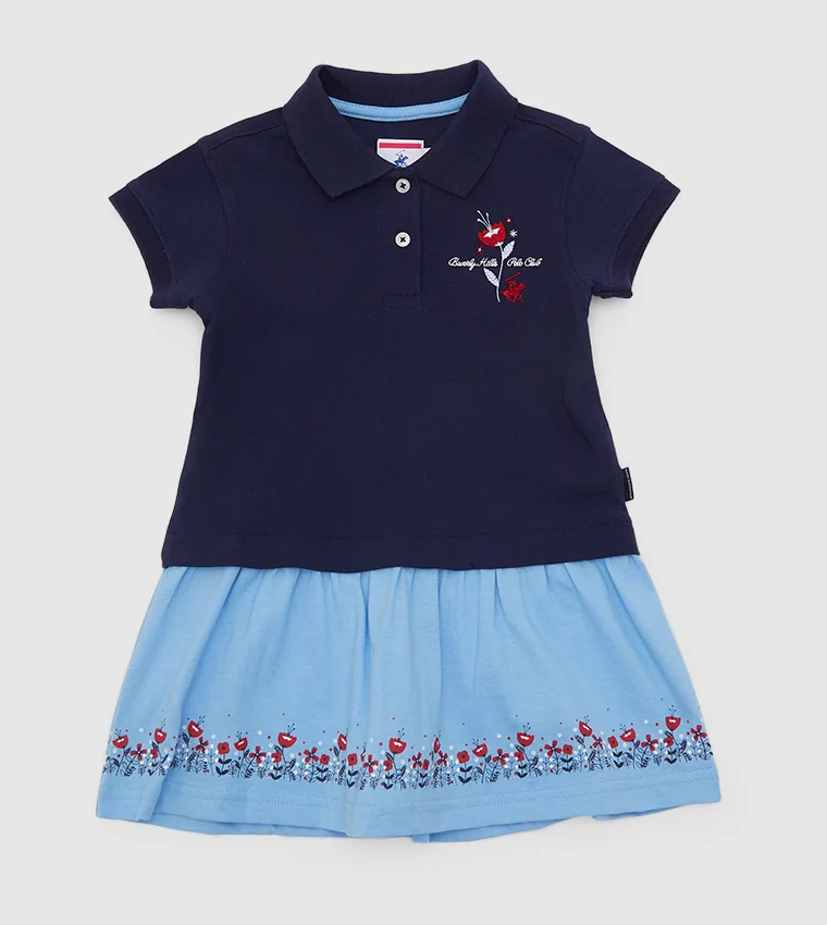 BEVERLY HILLS POLO CLUB Beverly Hills Polo Club Kids Knit Dress