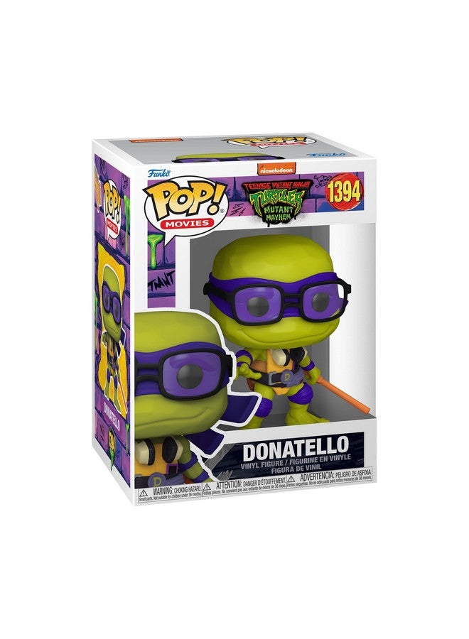Funko POP! Movies: Teenage Mutant Ninja Turtles (TMNT) Donatello - Collectable Vinyl Figure - Gift Idea - Official Merchandise - for Kids & Adults - Movies Fans - Image 1