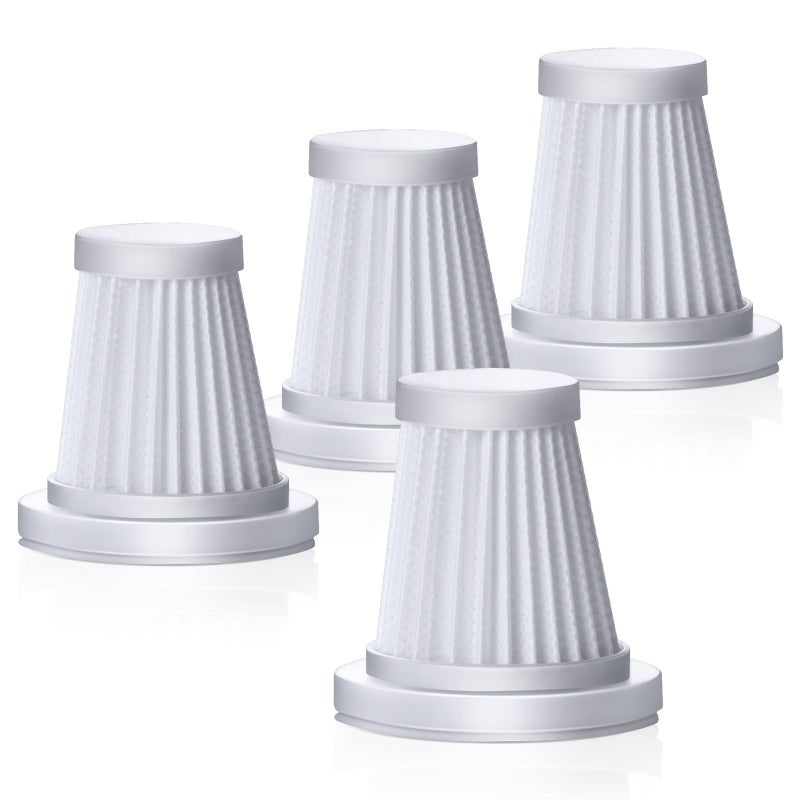 Vacuum Cleaner Original Filter, 4 Pieces Washable HEPA Filter for Sakerplus HL137 Vacuum Cleaner