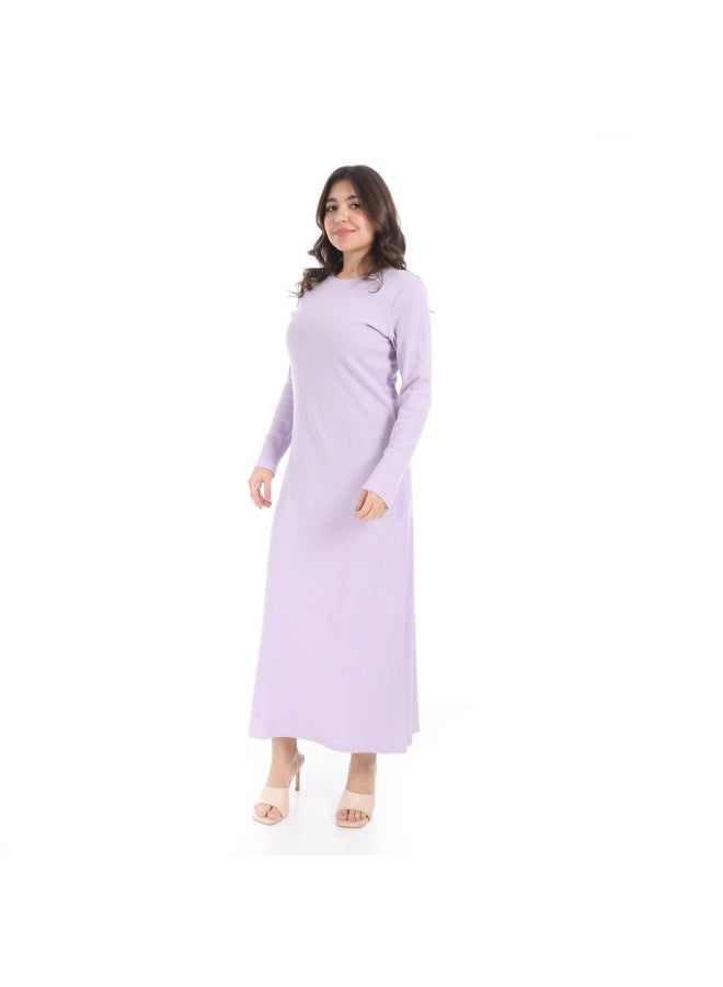 Cocktail 4666-dress-Lavender - Image 2