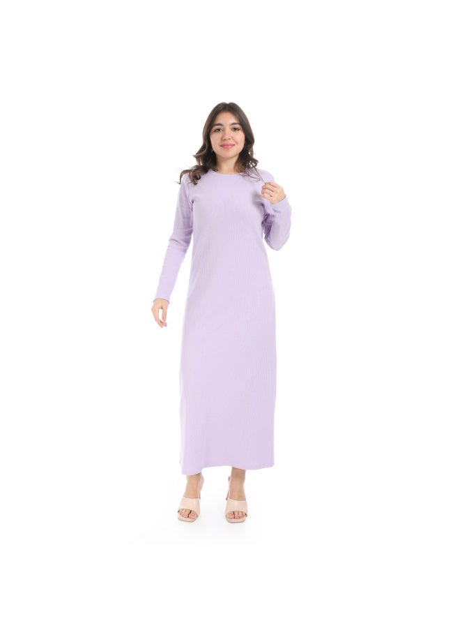 Cocktail 4666-dress-Lavender - Image 1