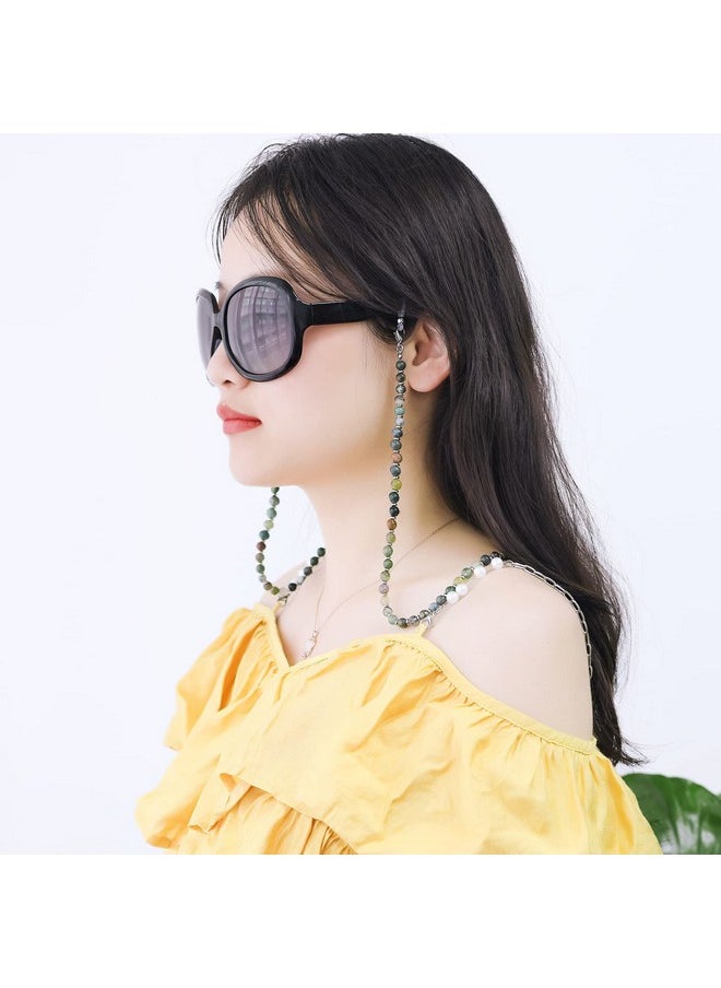 Miayon - Beaded Lanyards Id Lanyard Badge Holder For Women Teacher Neck Bead Chain Lanyards For Glasses Card Holder Face Mask Cellphone - Image 1