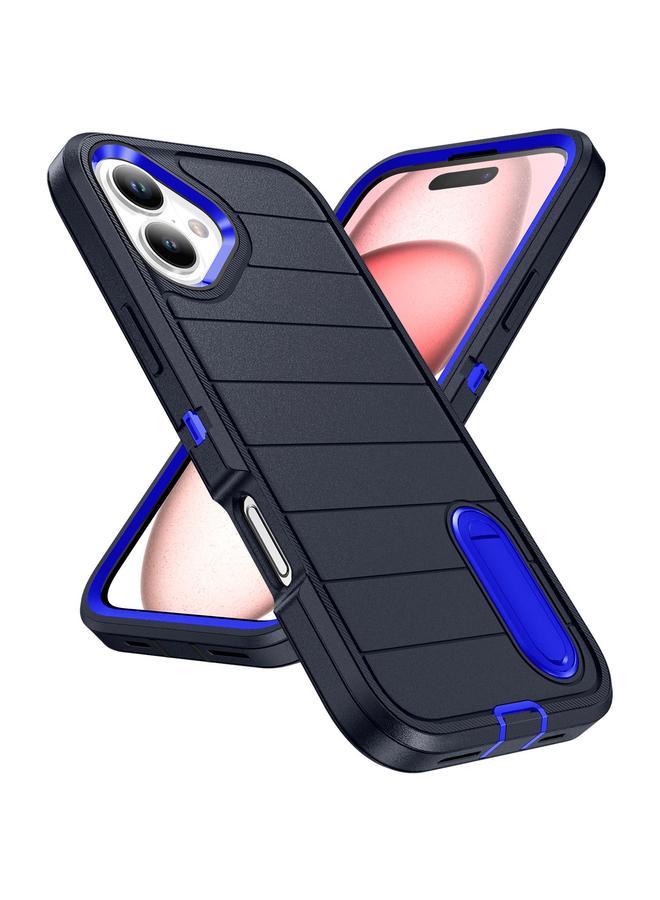 S-TOP Case For iPhone 16 Plus Defender Gen2 Rugged PC + Silicone Phone Case with Holder - Image 2