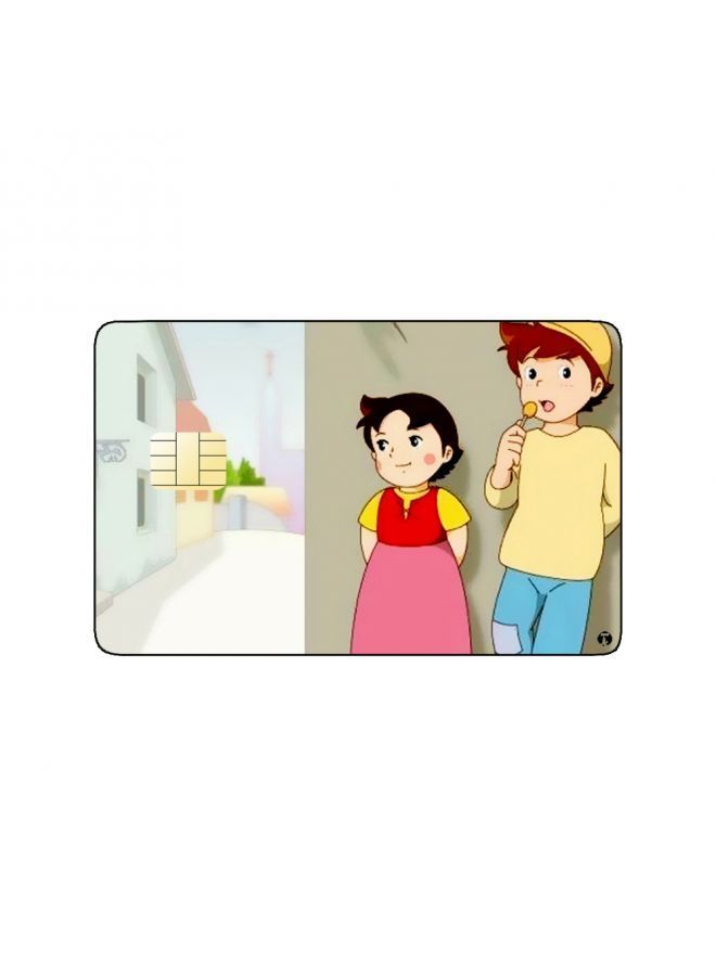 RKN PRINTED BANK CARD STICKER Heidie, Girl Of The Alpes Anime - Image 2