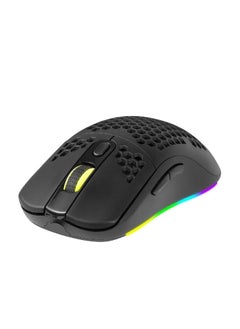 TECHPICK Techpick M901 Honeycomb RGB Gaming Mouse Optical PixArt up to DPI 12000WiredBlack  - Image 2