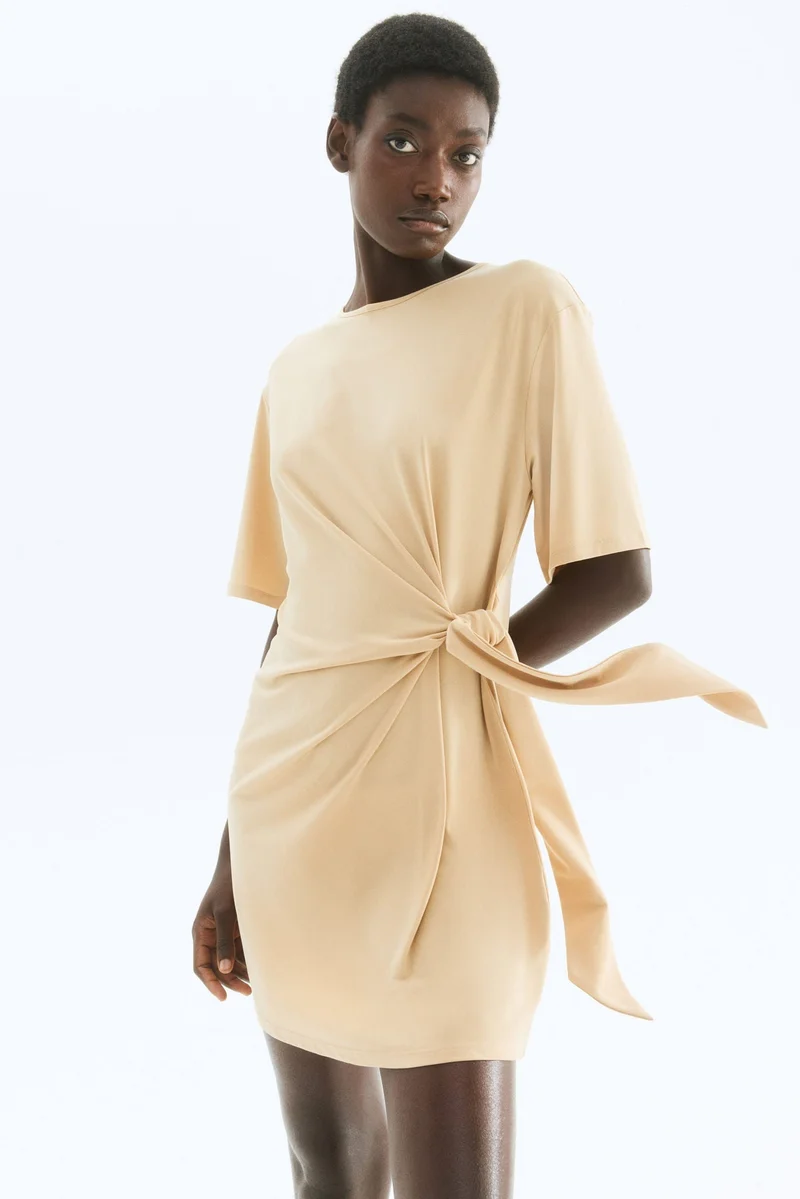 H&M Knot-detail dress