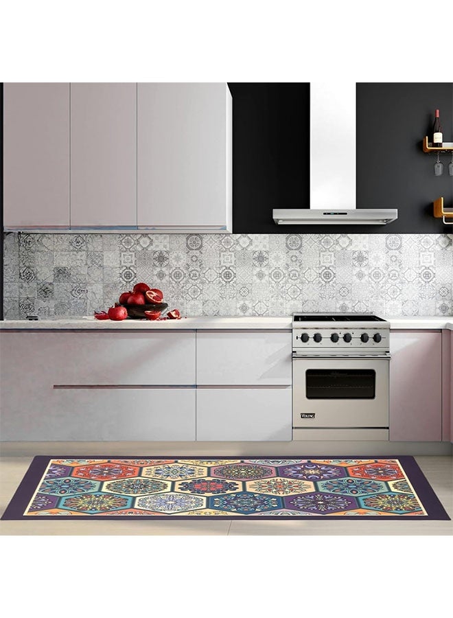 MLADEN 2Pack Kitchen Rug Mats Washable Kitchen Floor Mat Non-Skid Natural Rubber Kitchen Mats for Floor Runner Rugs Set for Floor Front of Sink, Hallway, Laundry Room 40*120CM+40*60CM  - Image 5