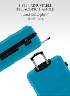 PARAJOHN Neo ABS Hardside Spinner Luggage Trolley Set Blue  - Image 5