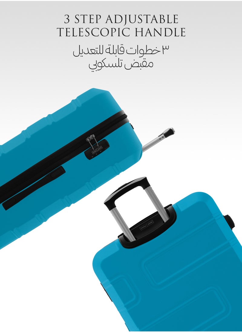 PARAJOHN Neo ABS Hardside Spinner Luggage Trolley Set Blue  - Image 5