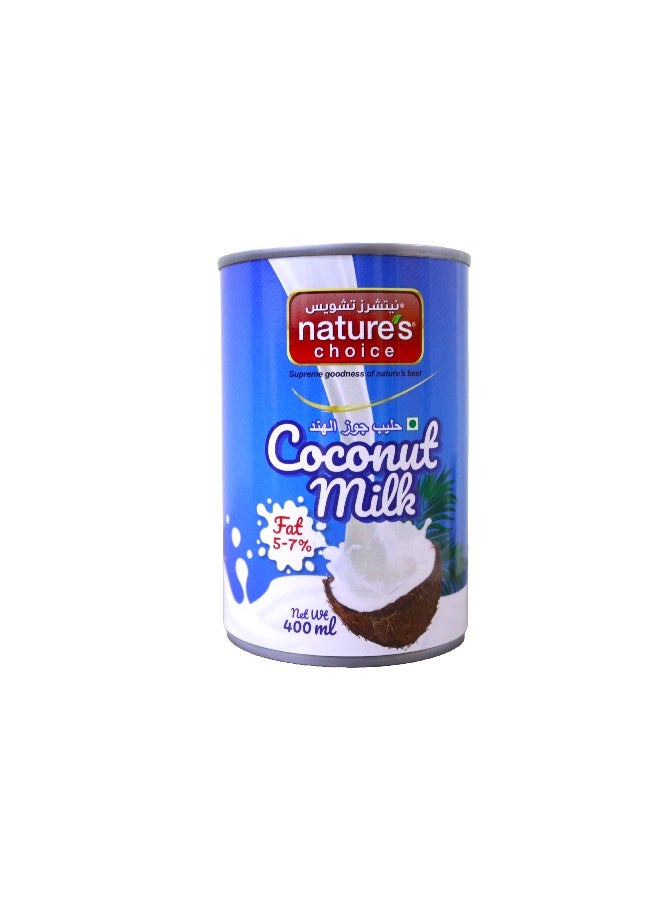 Nature's Choice Coconut Milk 400Ml - Image 1