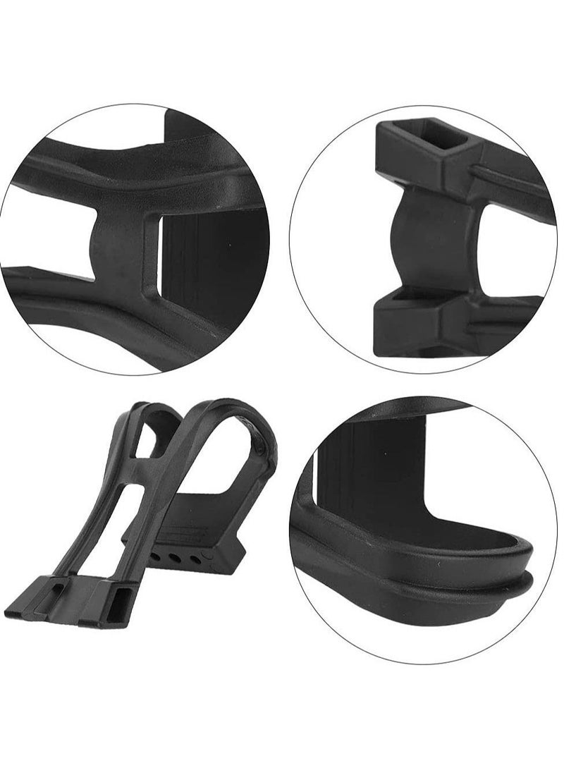 Excefore Bicycle Foot Pedal Straps Bicycle Pedal Toe Clip for Exercise Bike Spin Bike And Outdoor Bicycles 1 Pairs  - Image 5