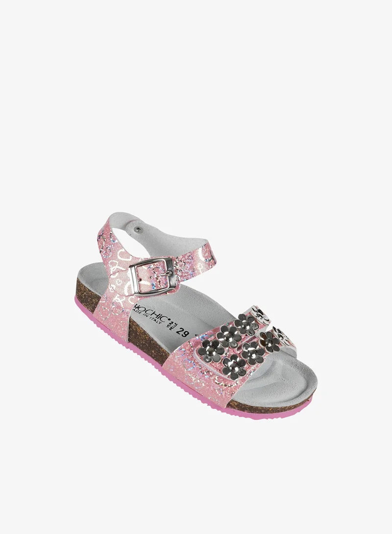 BiOCHIC Biochic Girls Backstrap Sandal 012-429 864MVT-Porpora