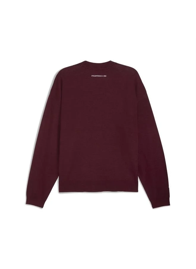 Puma Ruby Shimmer x PORSCHE LEGACY Lifestyle Knit Crew Neck Men for Men | Best Price UAE