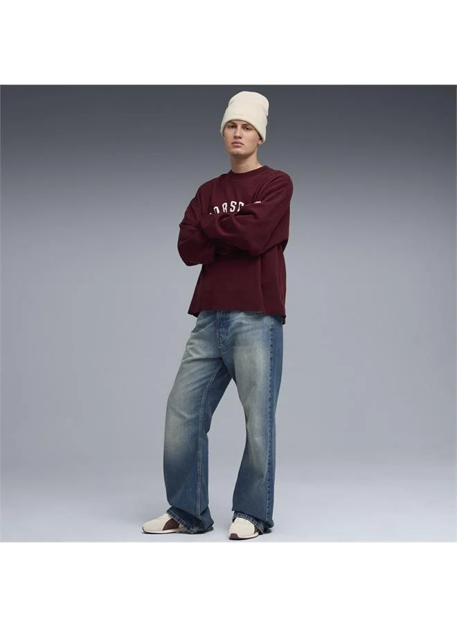 Puma Ruby Shimmer x PORSCHE LEGACY Lifestyle Knit Crew Neck Men for Men | Best Price UAE