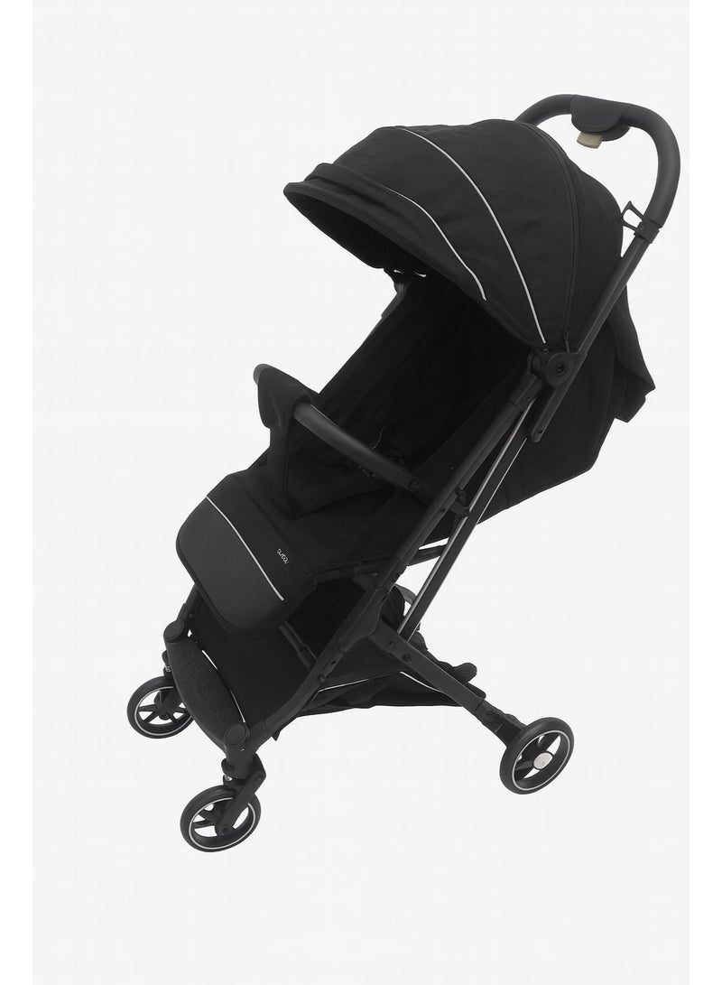 بورباي عربة أطفال بورباي 2 في 1 مع مقعد سيارة | خفيفة الوزن وقابلة للطي | مناسبة من حديثي الولادة حتى الطفل | سهلة الحمل والسفر - Image 3
