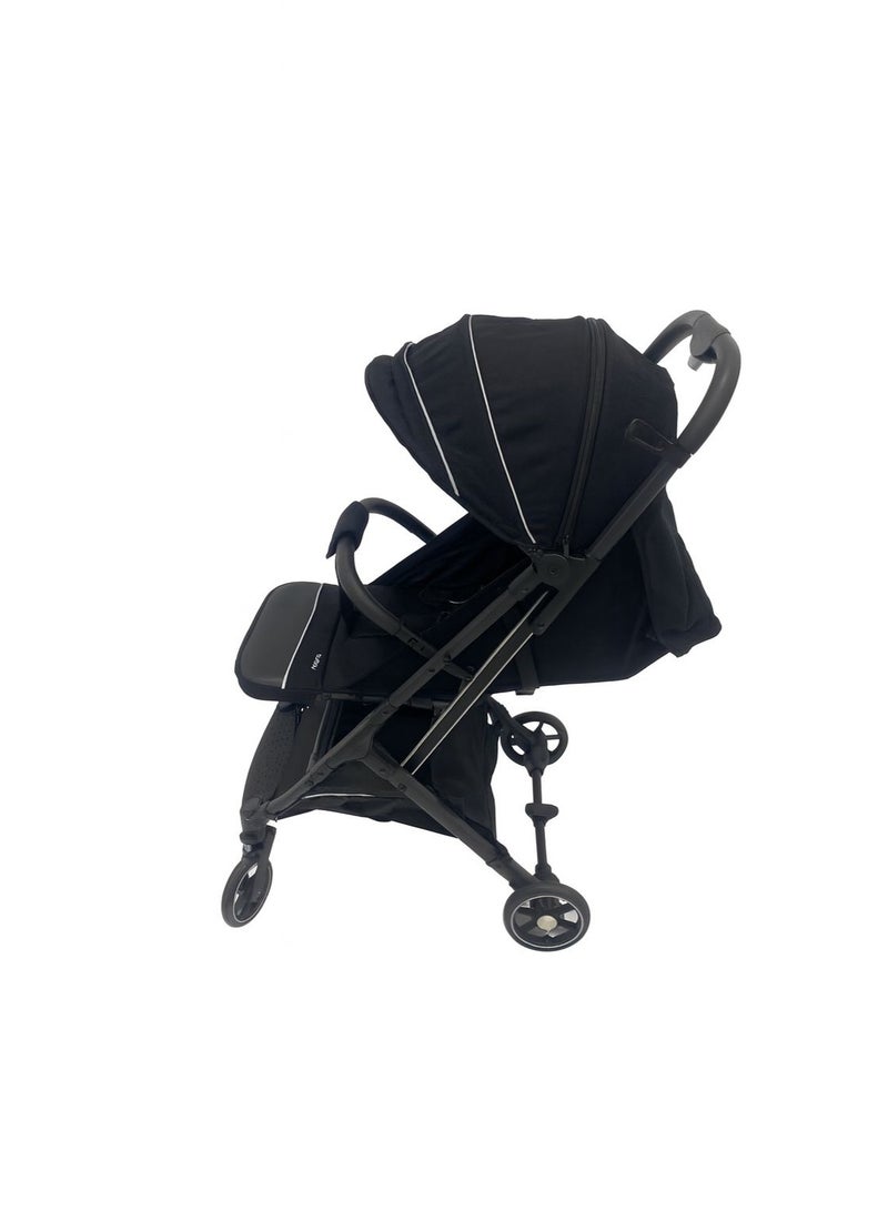 بورباي عربة أطفال بورباي 2 في 1 مع مقعد سيارة | خفيفة الوزن وقابلة للطي | مناسبة من حديثي الولادة حتى الطفل | سهلة الحمل والسفر - Image 4