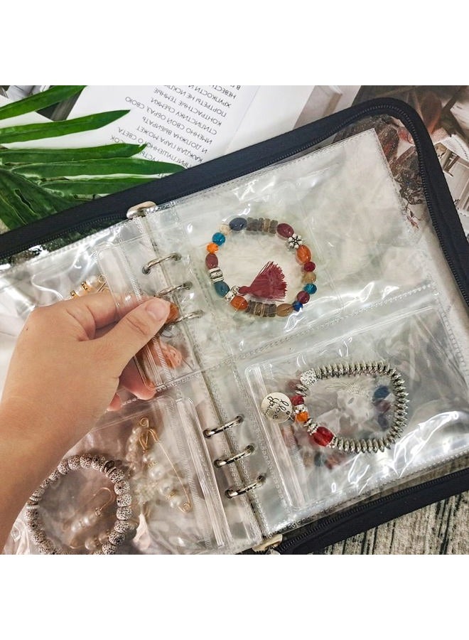 LingLingo Jewelry Pouch Clear Self Seal Plastic Zipper Bags for Necklace Bracelet Packing Storage Transparent PVC Lock Pouches, Pack of 48 - Image 5