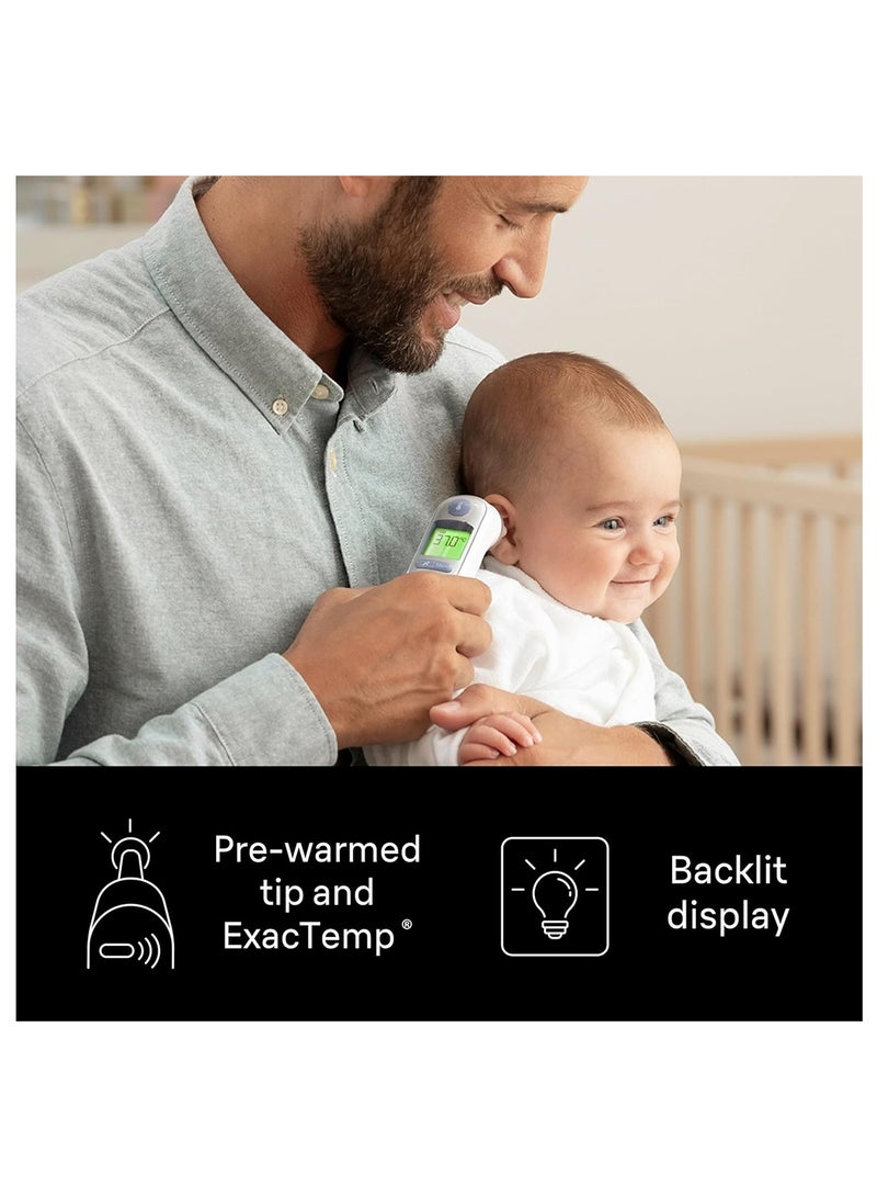 BRAUN Thermoscan 7 With Age Precision Thermometer Easy To Use Rich Detailing Irt6520 White - Image 5