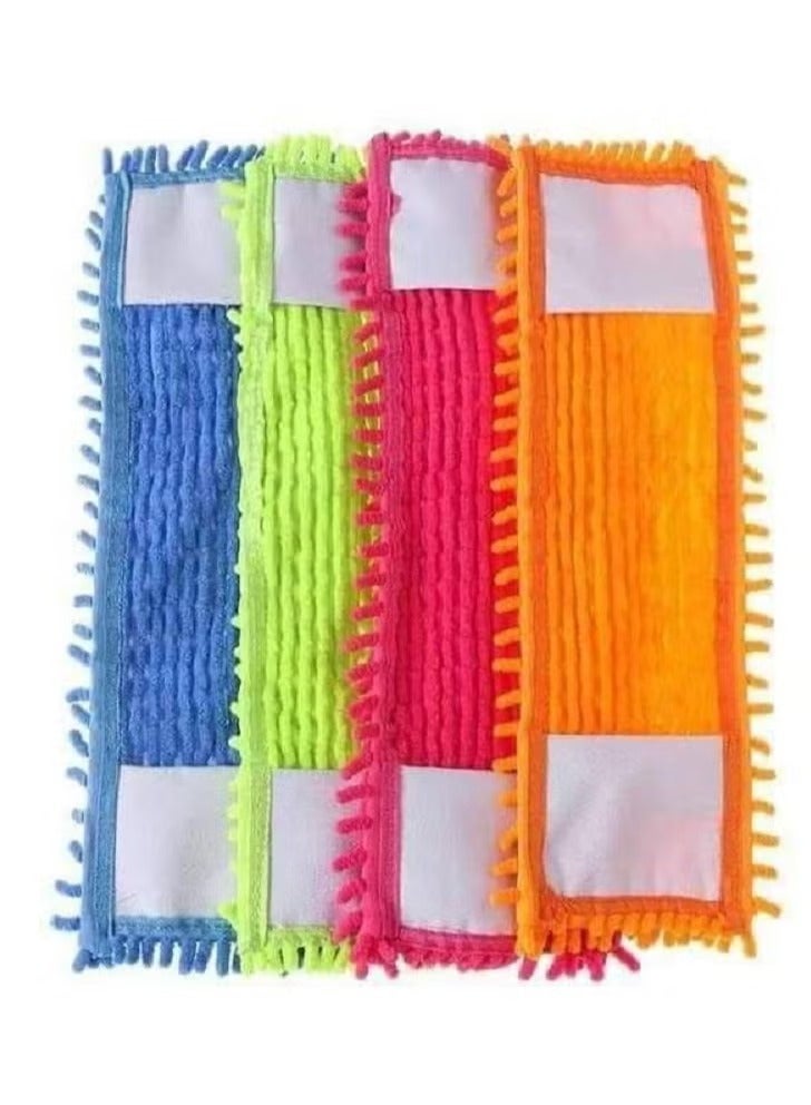 Generic Floor Mop Head Only – Multicolor Refill Mop Pad for Cleaning Floors, High Absorbent Material for Water and Dust – Easy to Use and Washable - Image 1