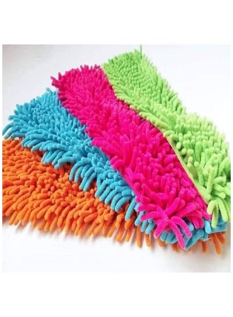 Generic Floor Mop Head Only – Multicolor Refill Mop Pad for Cleaning Floors, High Absorbent Material for Water and Dust – Easy to Use and Washable - Image 2