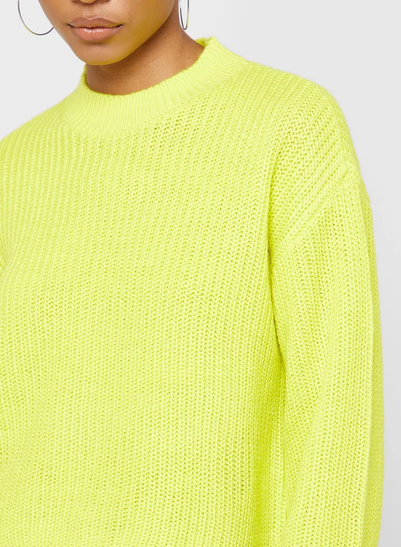 VERO MODA Crew Neck Knitted Sweater