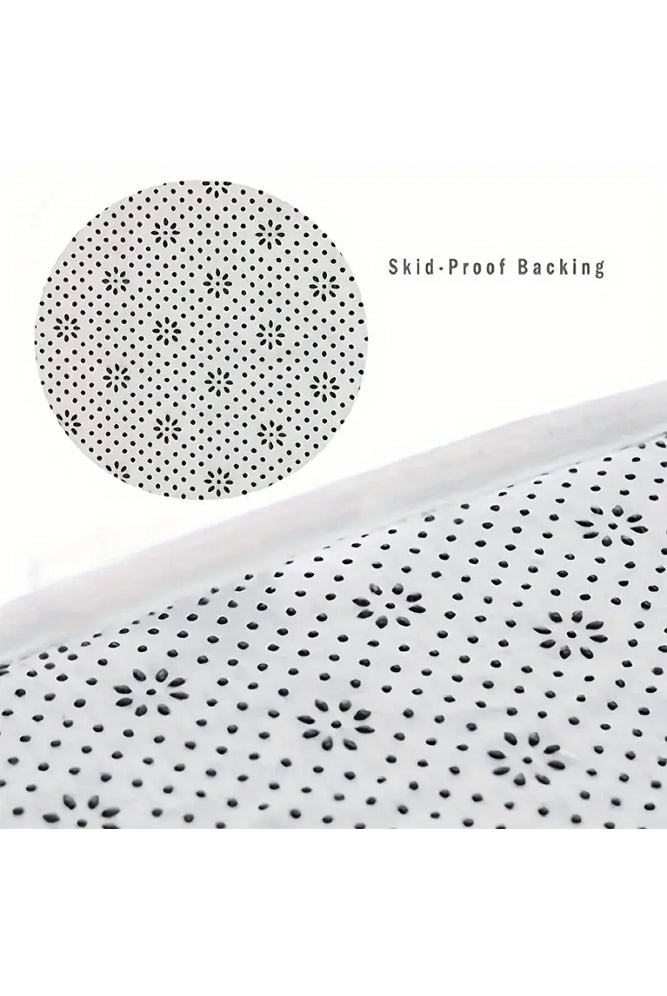 SHABILI Shoe Scraper Welcome Mat Floor Mat for homes indoor, Kai Ni Velvet chenille, low profile non slip, scrapes sand and dust, wipe clean, great for entryways kitchens laundry rooms, beige black border - Image 5