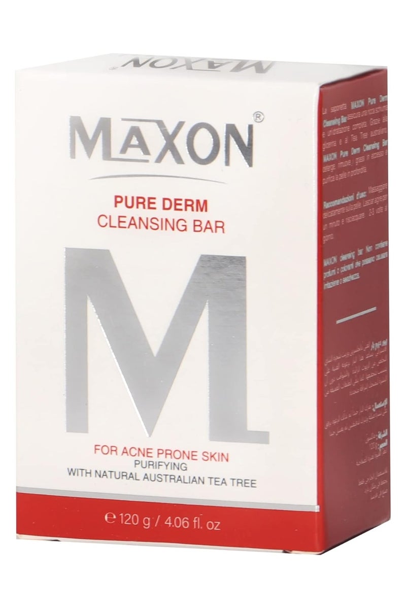 MAX-ON Cleansing Bar â Acne-Prone Brightening Soap with Tea Tree | Fights Dark Spots, Acne Scars & Sun Patches | Skin Glowing Bar â 100g - Image 1