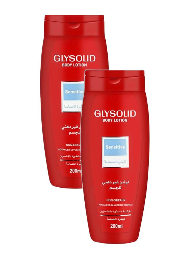 GLYSOLID lotion sensitive skin Red 200ml (2 PC) - Image 1
