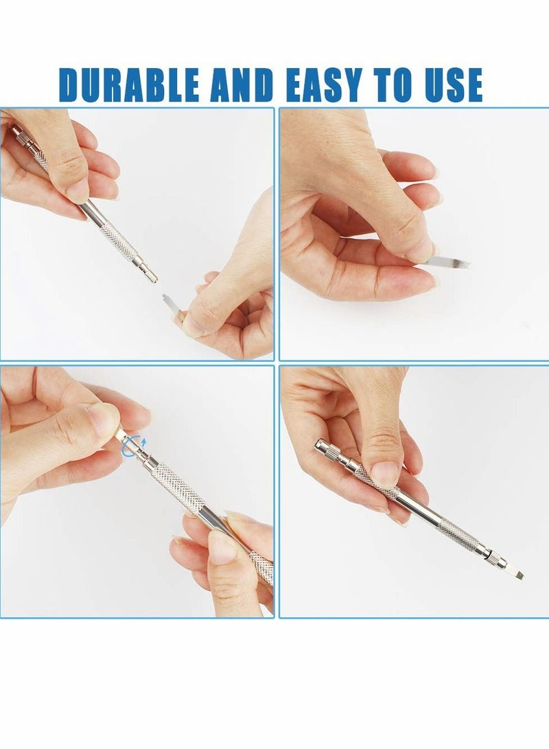 Watch Band Strap Repair Tool Set, Stainless Steel Adjustable Metal Strap Link Pin Spring Lever Remover Repair Tool for Watchmakers, Watch Shops, Watch Repairers, Home - Image 3