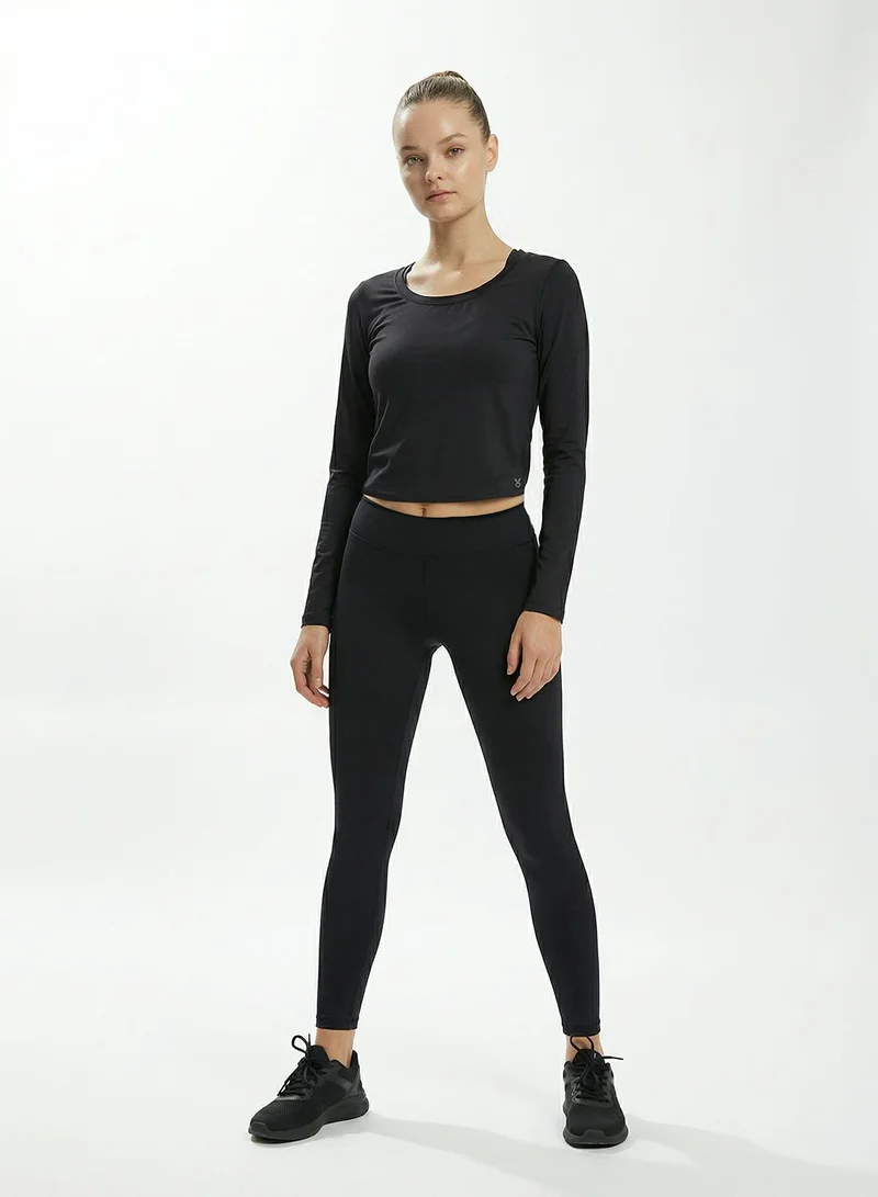 Cardio Bunny  Women's Full Sleeve Scoopneck Top for Women | Best Price UAE