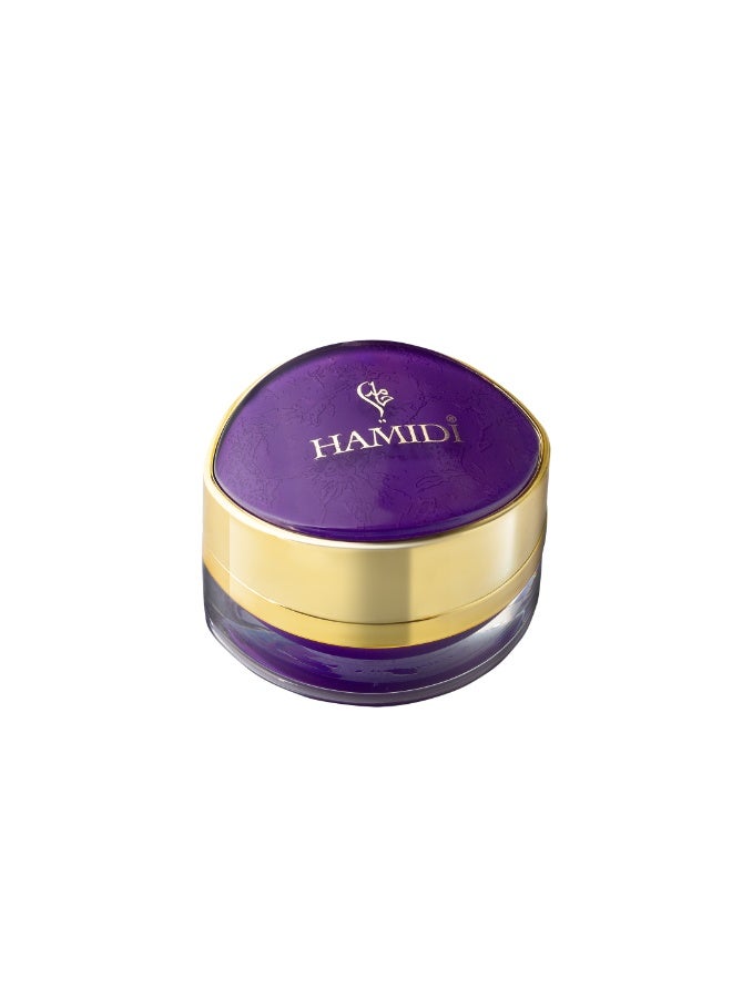 Hamidi Incense Veil Silky Cream Solid Perfume 15g, 0% Alcohol, Hydrating Gel Fragrance with Incense, Rose, Jasmine, Pear, Vanilla & Patchouli, Lightweight Mousse Texture - Image 1