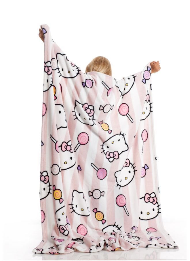 Kanguru Rolled Plaid - Hello Kitty Print - Kids  - Image 4
