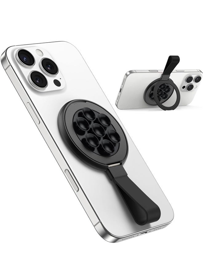 Magsafe Suction Phone Grip - Universal Magnetic Suction Grip, 360° Rotating Hands-Free Holder, Silicone Suction Grip for iPhone 16 Pro Max/15/Android/S25 - Image 1