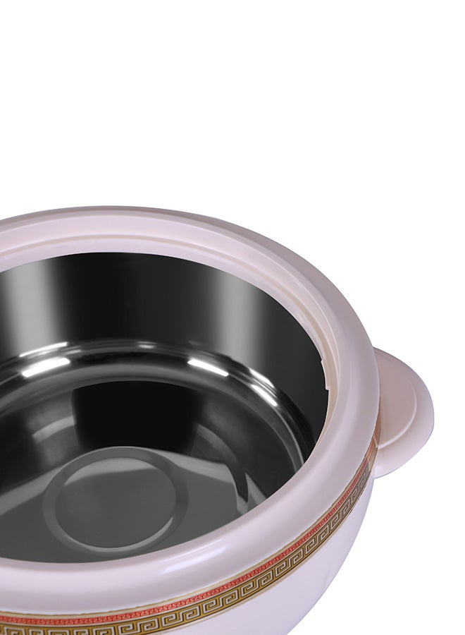 Royalford Classic Casserole With Lid White 2.5Liters - Image 4