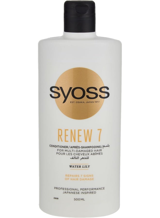 SYOSS Syoss Renew 7 Shampoo + Conditioner, 500 ml  - Image 2