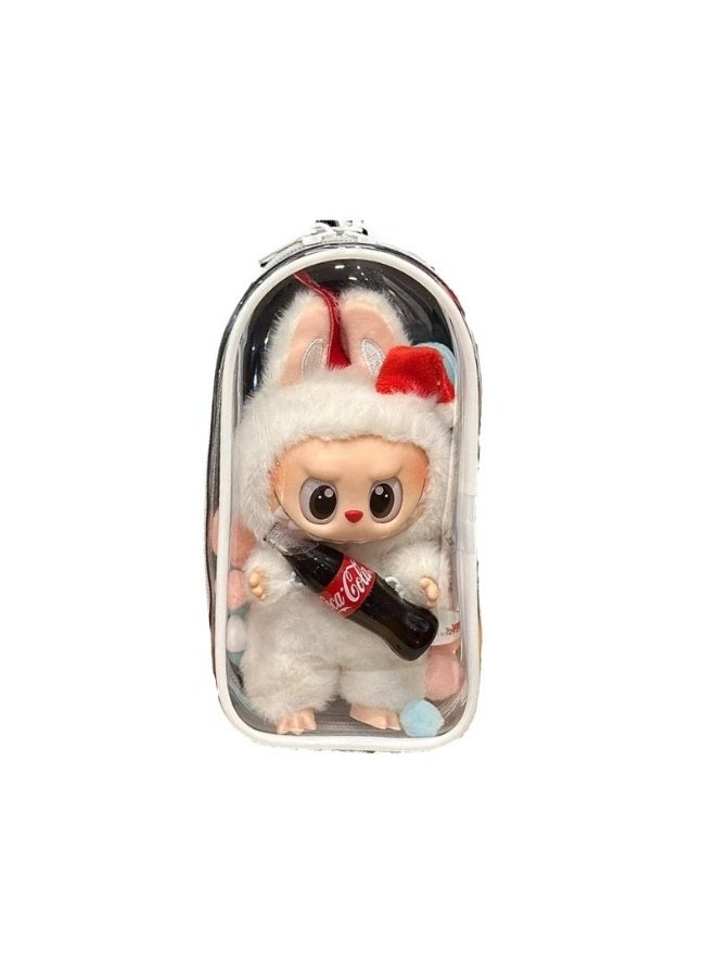 Transparent Doll Dust Bag - for Plush Toy Storage & Display, Fits Cute Character Dolls  - Image 5