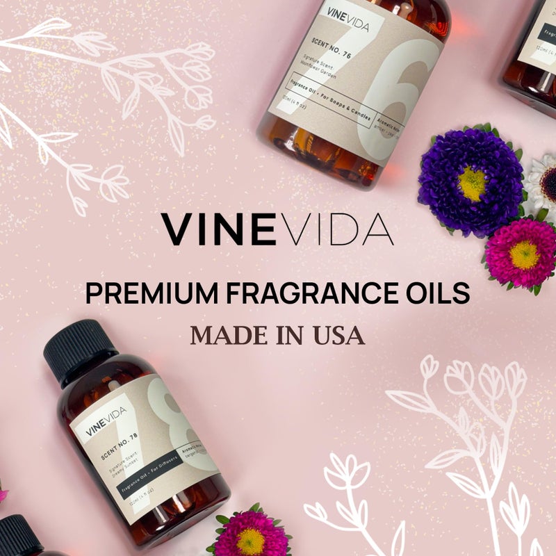 VINEVIDA [4oz] Warm Vanilla Sugar Fragrance Oil for Candle Making - Made in USA Candle Scents for Candle Making - Candle Fragrance Oil for Soy Candles - Image 4
