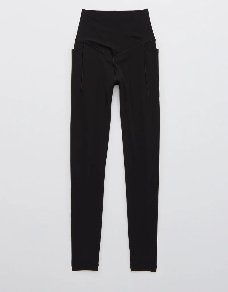 Aerie  OFFLINE By Aerie Real Me Xtra Crossover High Waisted Pocket Legging for Women | Best Price UAE