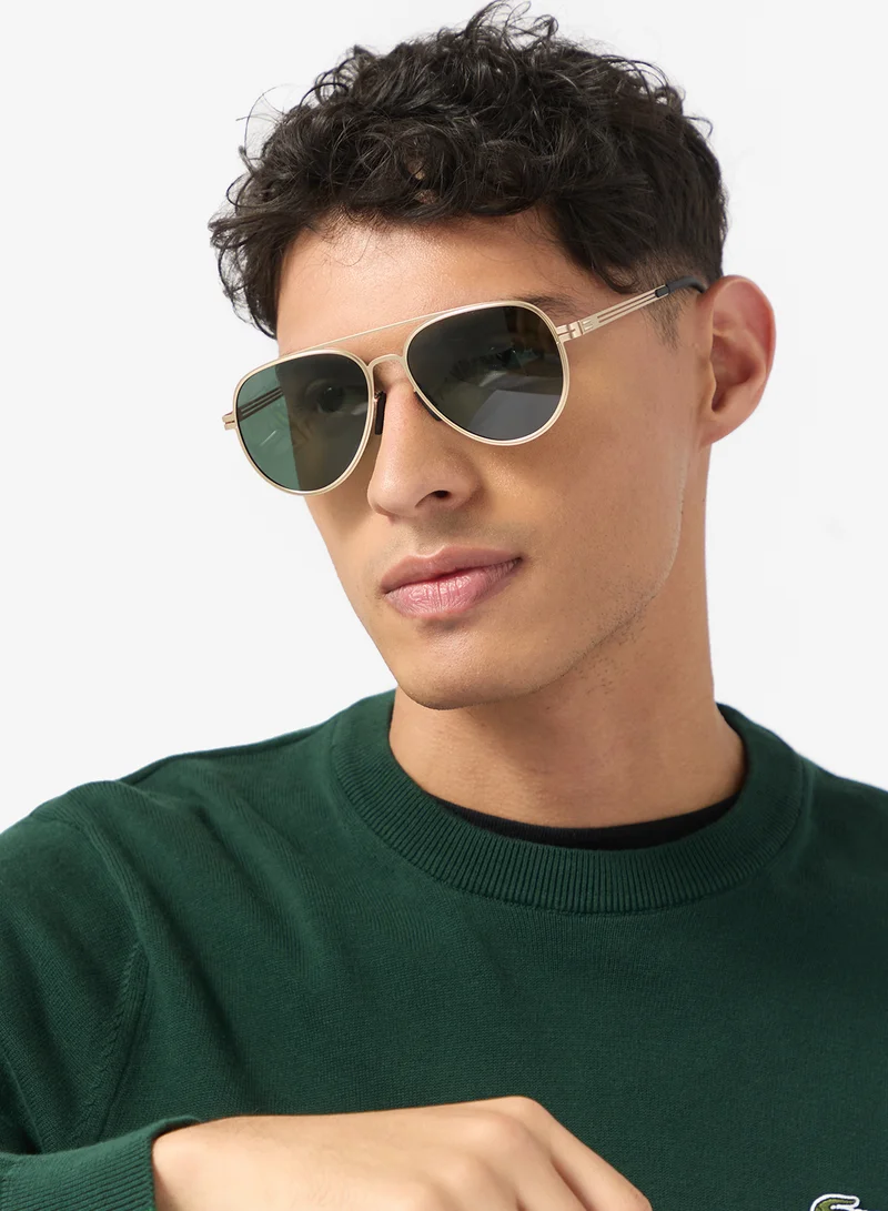 Robert Wood Polarized Lens Aviator Sunglasses