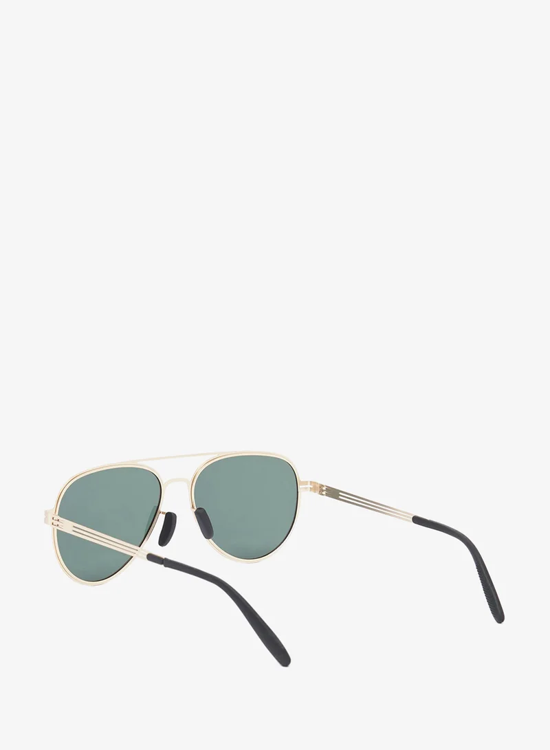 Robert Wood Polarized Lens Aviator Sunglasses