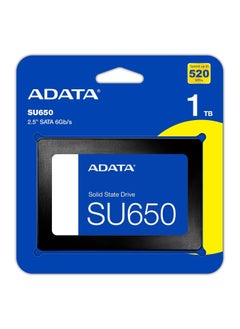 ADATA SU650 1TB 3D-NAND SATA 2.5 inch Internal SSD (ASU650SS-1TT-R)
