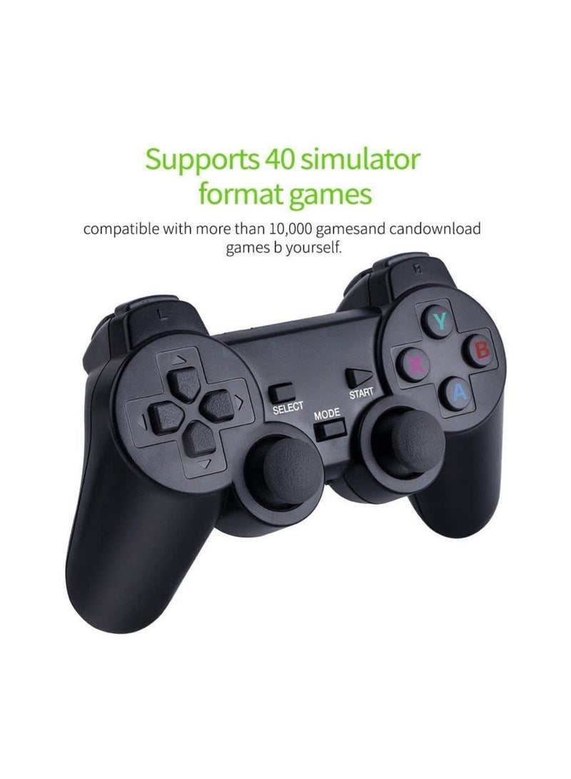 Classic M8 Game Stick 4K Game Console with Two 2.4G Wireless Gamepads Dual Players HDMI Output Built in 3500 Classic Games Compatible with Android TV/PC/Laptop/Projector - Image 4