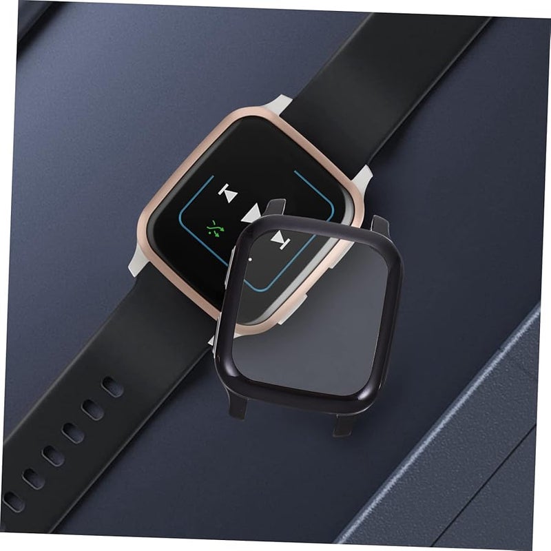 ARTIBETTER 3 Pack Soft TPU Protective Case Cover for Smartwatch Pink Black - Image 4
