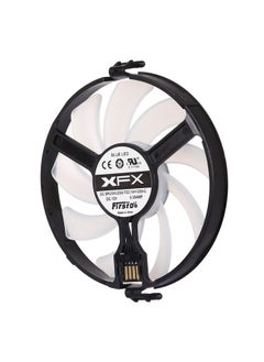 GPU Cooler Graphics Card Fan VGA Cards blower Cooler for XFX RX470 RX480, with Blue Light