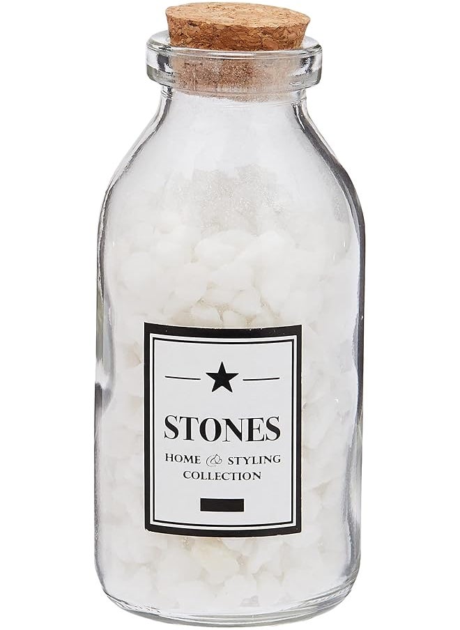 The Bros Decoration Stones In Bottle, White, K8718158813268  - Image 1