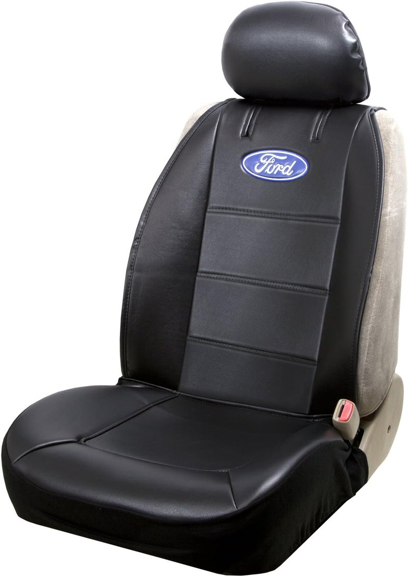 Plasticolor Ford Black Sideless Seat Cover - Image 1