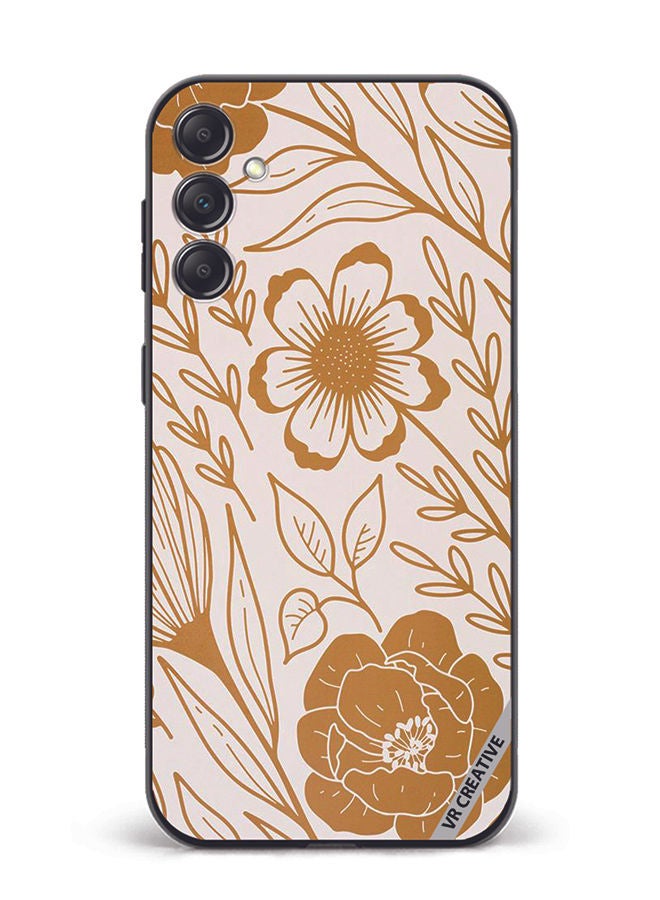 VR CREATIVE Protective Case Cover For Samsung Galaxy A14 5G/A14 Floral Design Multicolour - Image 1