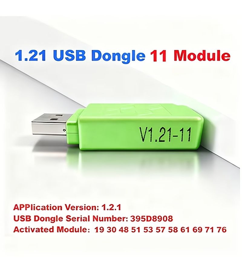 أداة تشخيص المركبات - مبرمج شرائح السيارة OBD2 - الإصدار V1.21 - دونجل 11 - ماسح ضبط السيارة عبر USB - Image 3