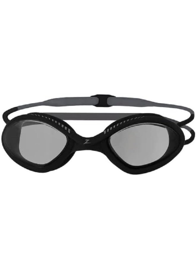 ZOGGS Zoggs Tiger Goggles with UV Protection, Black/Grey, One Size  - Image 1
