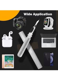 ELTRAZONE Earbuds Cleaning Pen Fits for Airpods Pro 1 2 3 Multi Cleaner Kit Soft Brush for Bluetooth Earphones Case Compact Portable Multifunctional Cleaning Kit (White)  - Image 5